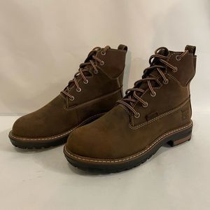 NIB!! Timberland Women's Hightower 6" Alloy Toe Waterproof, Sz 5.5, Brown: Kaffe
